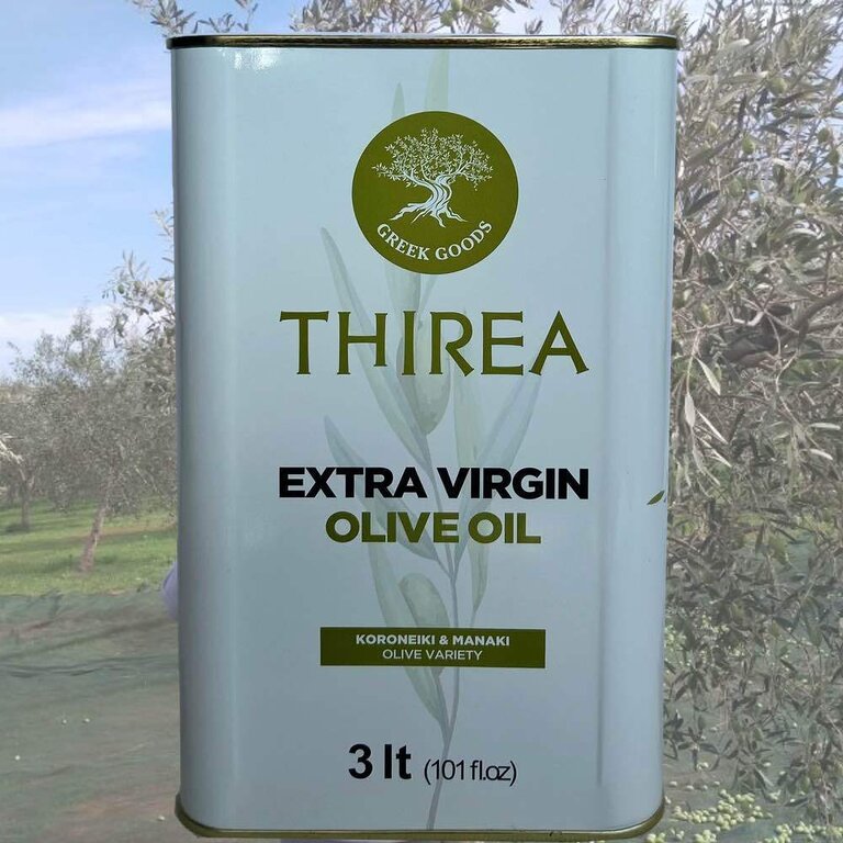 Thirea griechisches Olivenöl extra Virgin im 3L Kanister