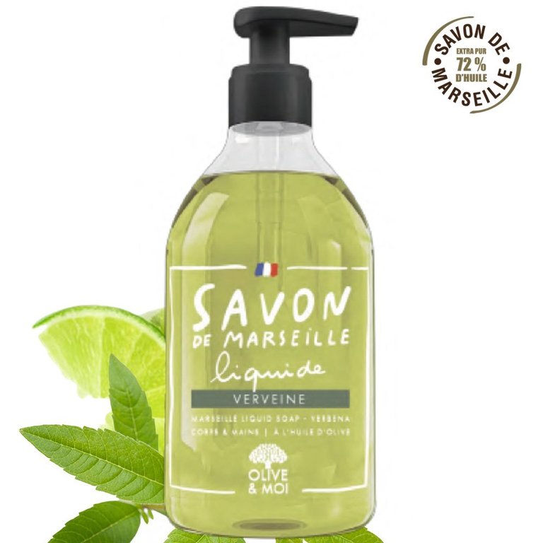 Savon de Marseille Flüssigseife Nachfüllpack 1000 ml VERVEINE